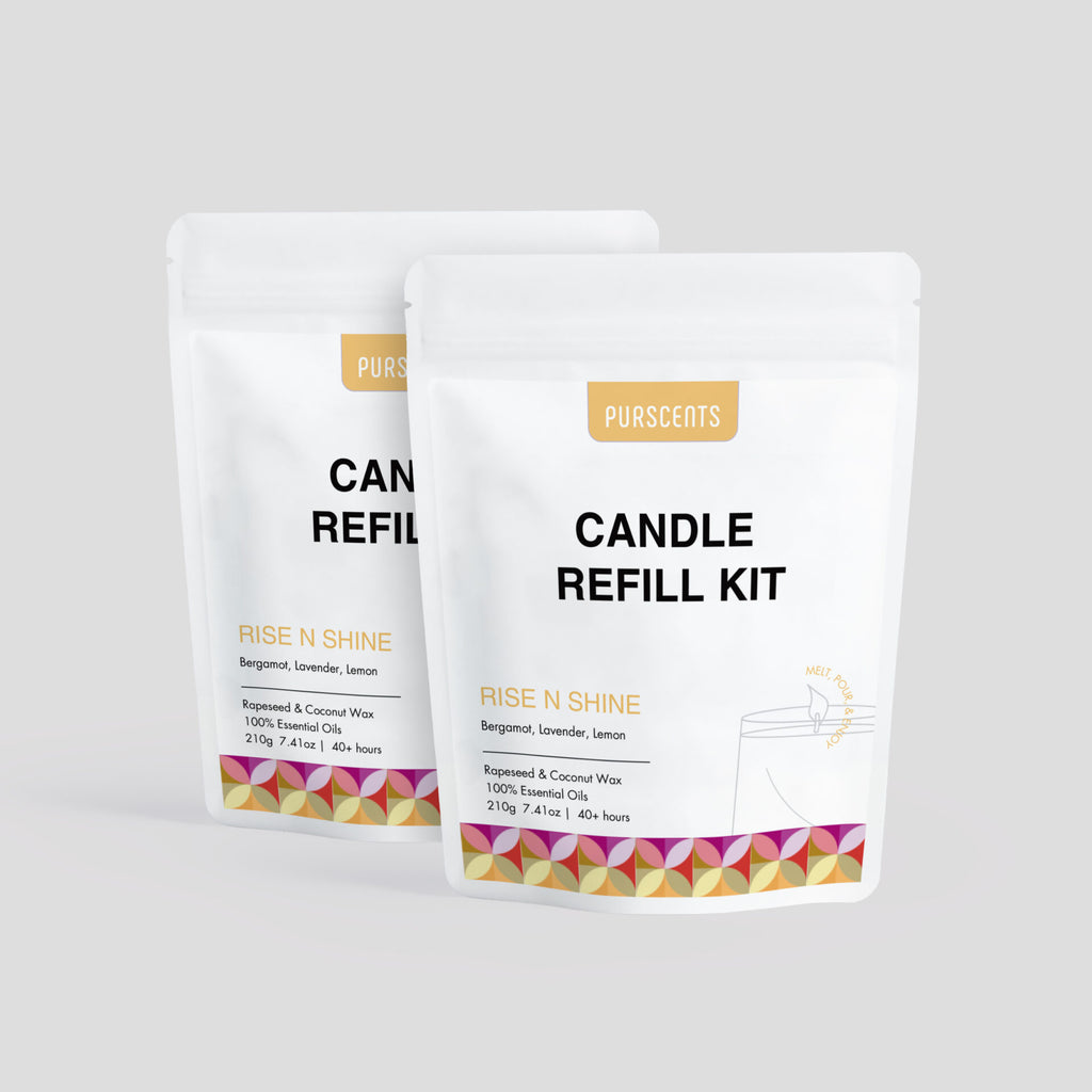 Melt & Pour Candle Refill Kit - Duos - Rise N Shine image
