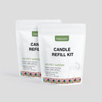 Melt & Pour Candle Refill Kit - Duos - Secret Garden image